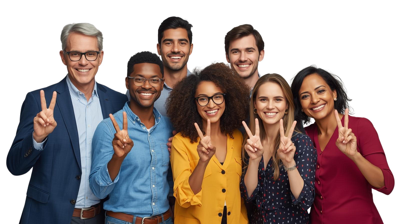 Diverse group of coaches